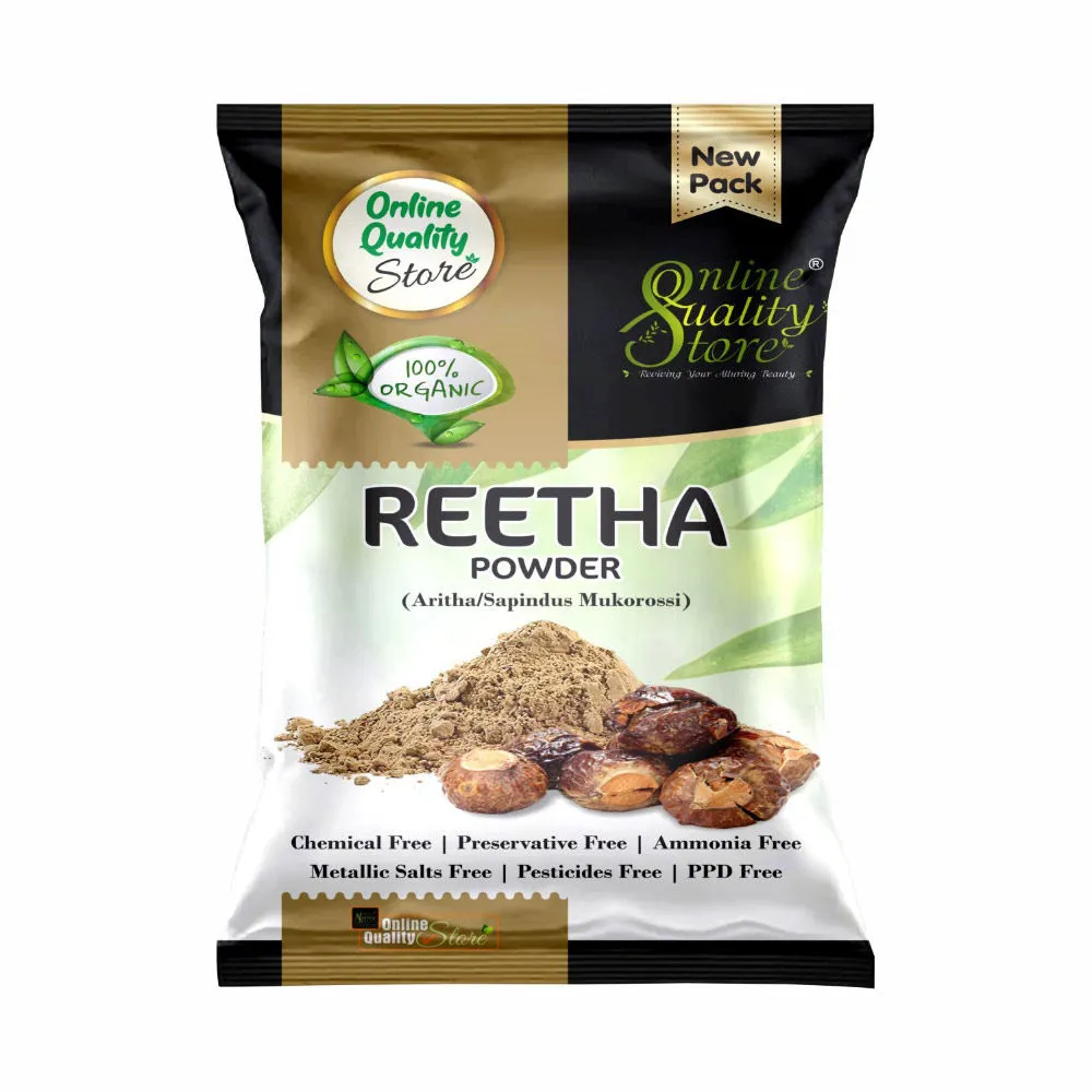 Online Quality Store Reetha Powder For Hair & Skin - Aritha Sapindus Mukorossi