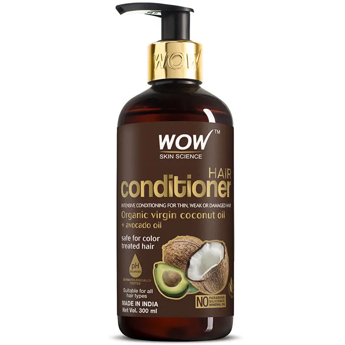 Wow Skin Science Hair Conditioner (Organic Virgin Coconut Oil +Avocado Oil)