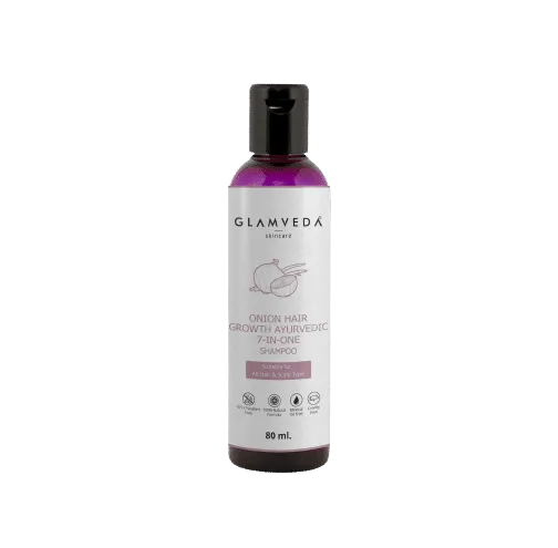 Glamveda Onion 7 In One Ayurvedic Hair Growth Shampoo