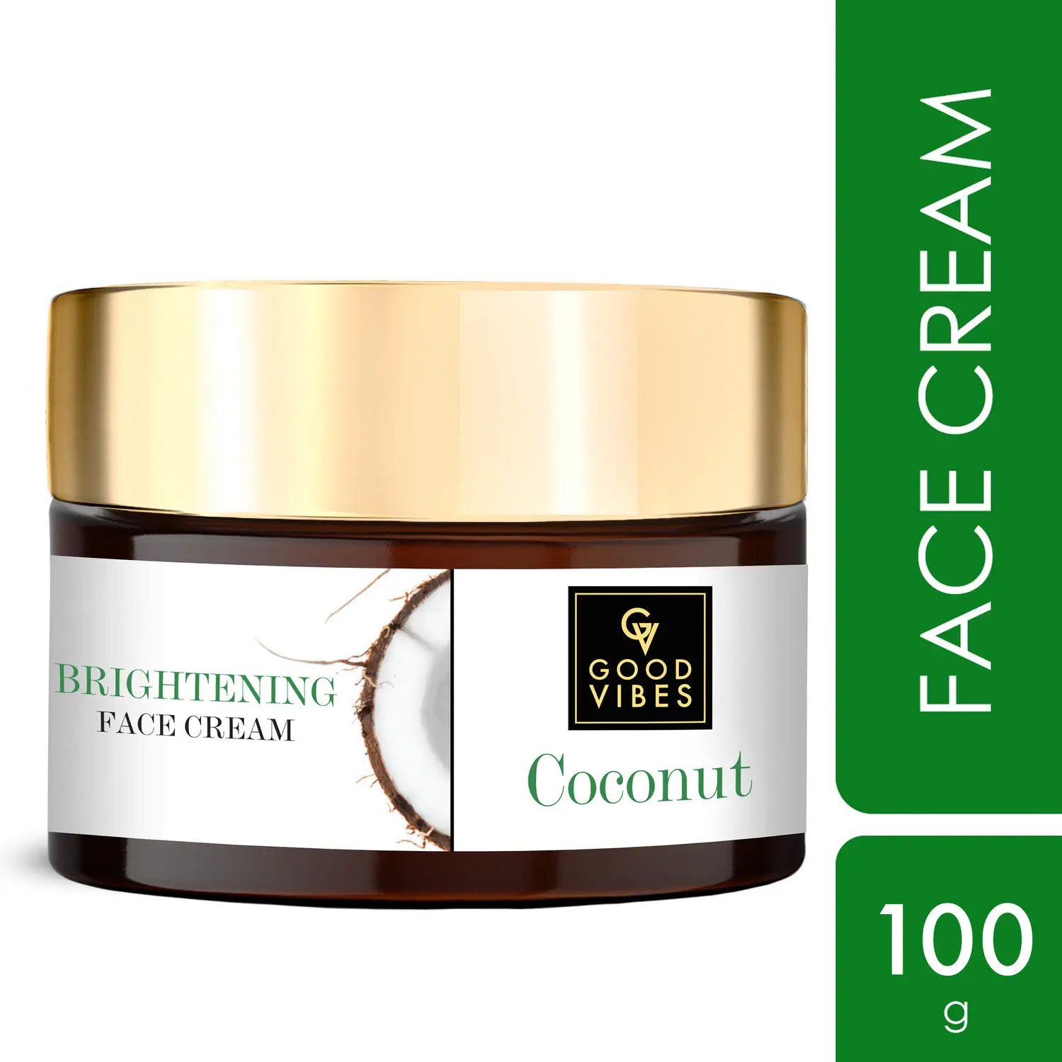 Good Vibes Brightening Face Cream - Coconut (100 g)