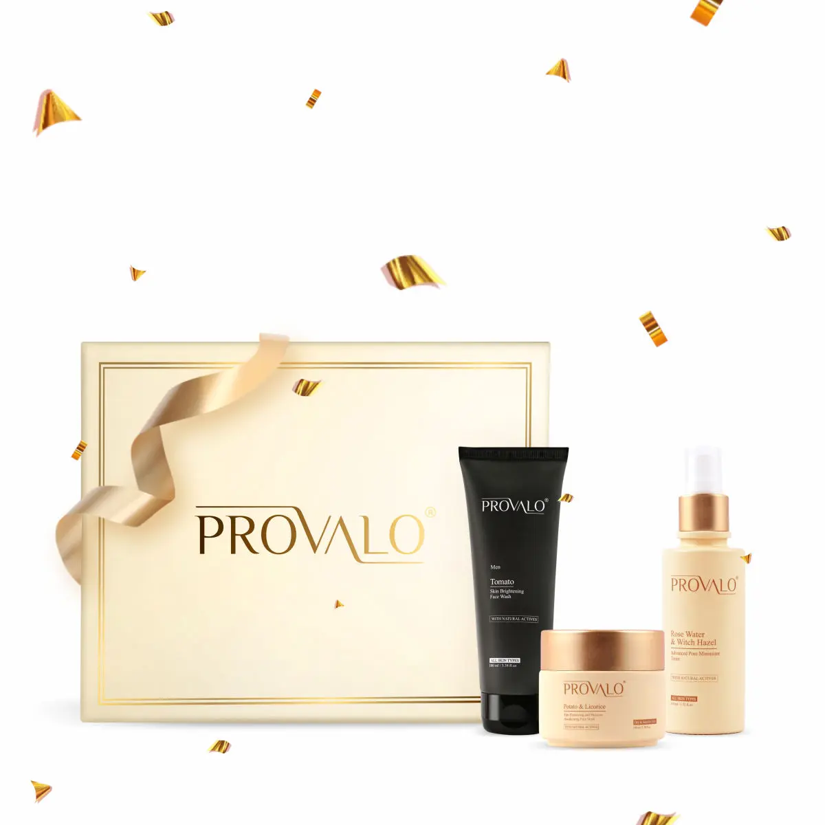 Provalo Skincare All-Rounder Gift Set – For Men (Dry & Sensitive Skin)