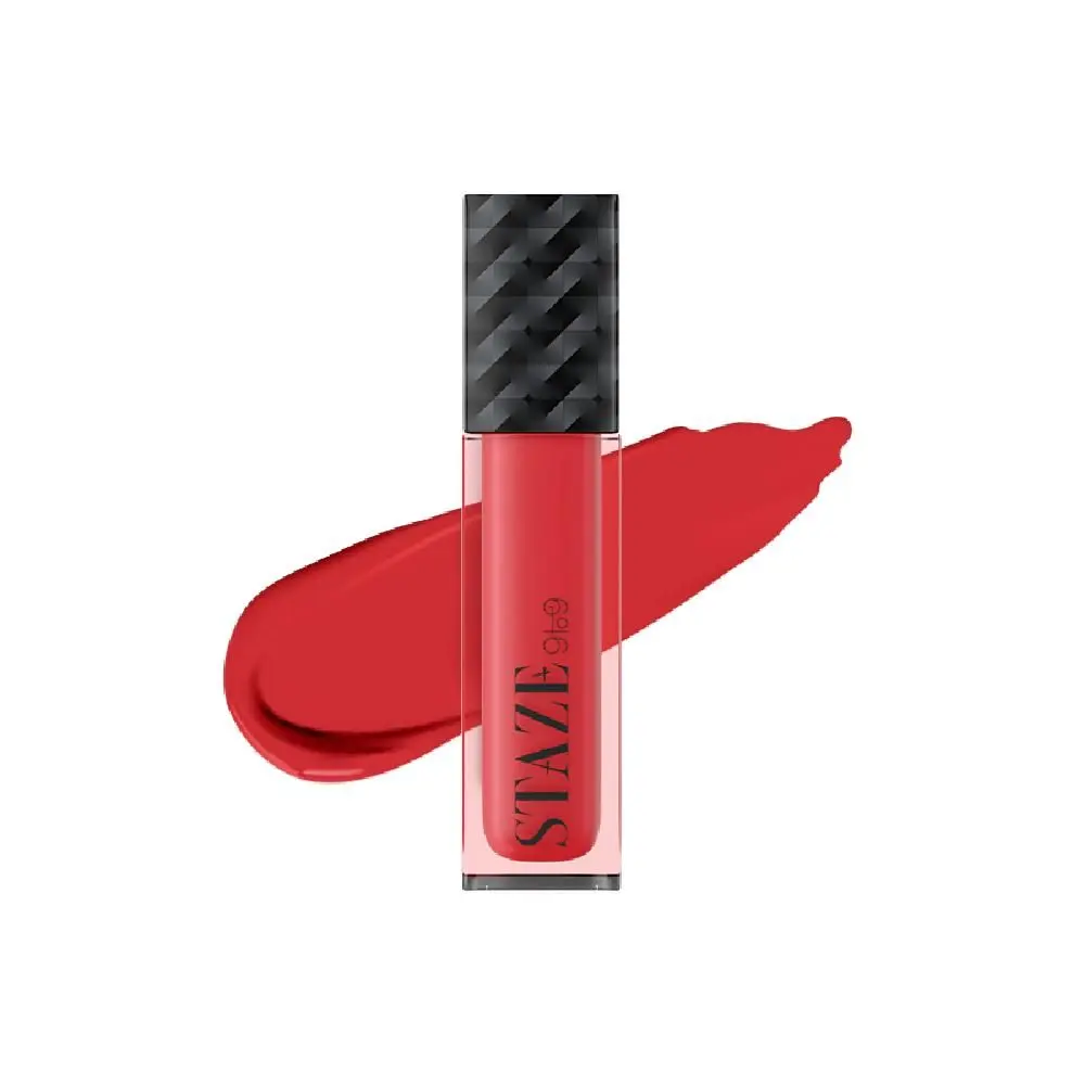 Staze 9to9 Lips Don't Lie Matte + Transferproof Liquid Lipstick | 06 Raspberry Rush | 4 ml