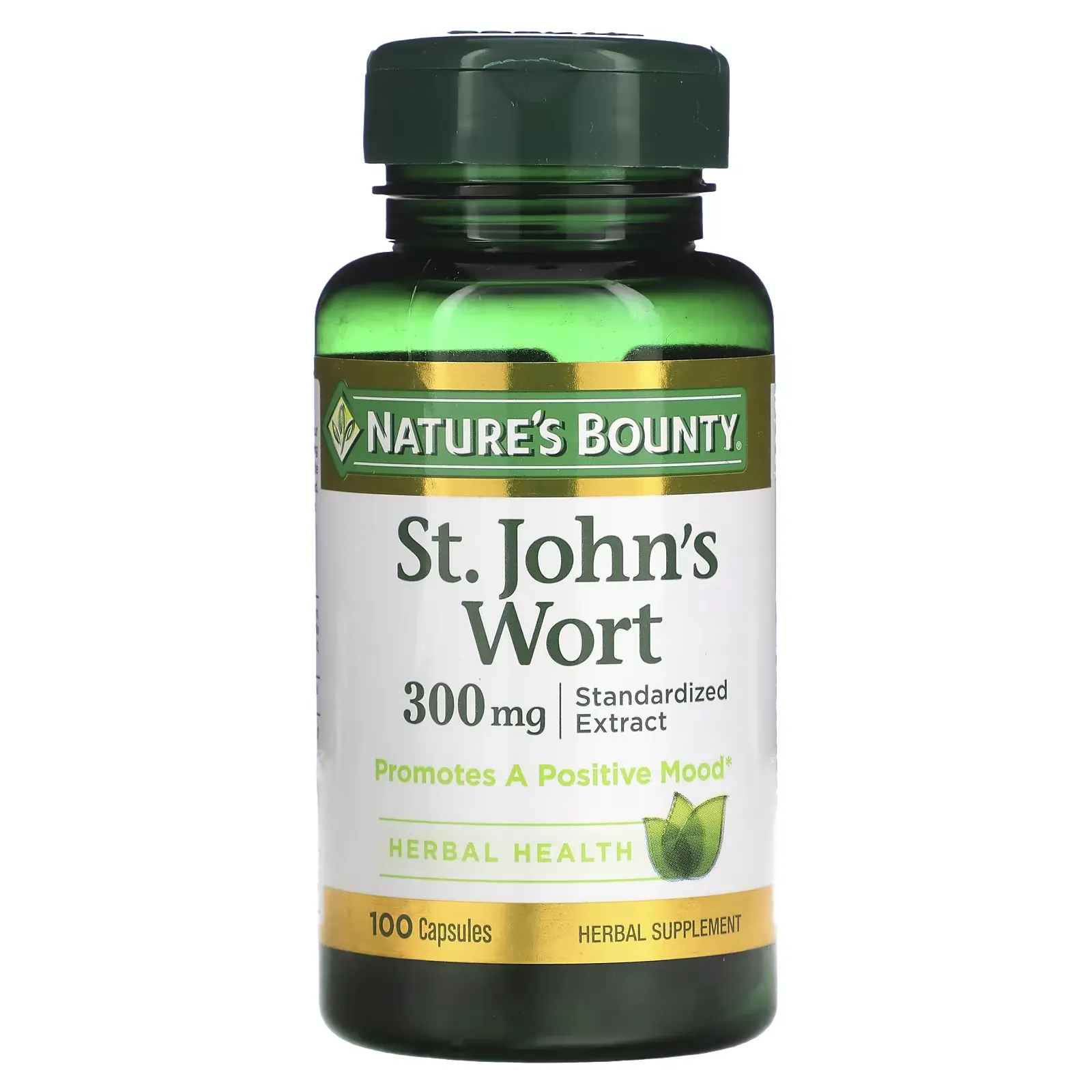 St. John's Wort, 300 mg, 100 Capsules