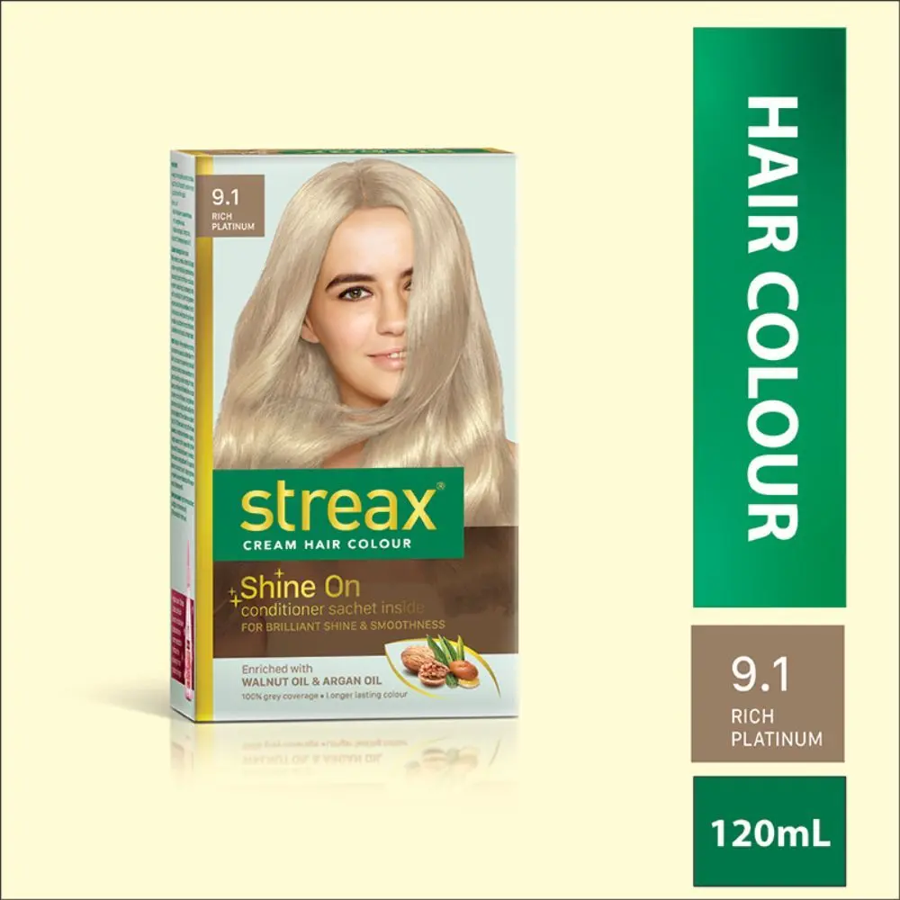 Streax Hair Colour - Rich Platinum (120 ml)