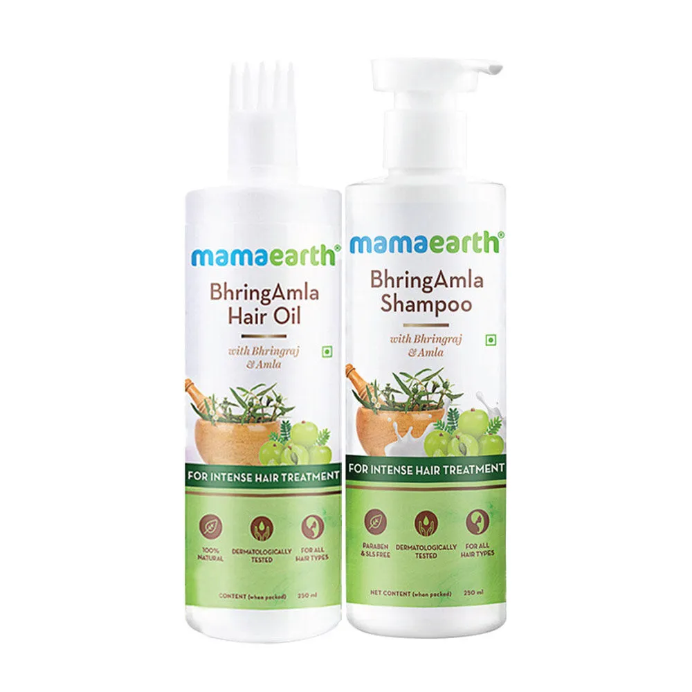 Mamaearth BhringAmla Anti Hair Fall Regular Kit