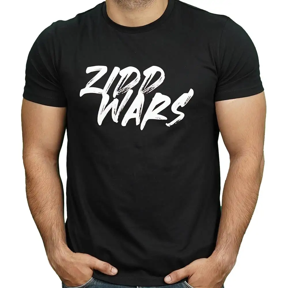 MuscleBlaze ZIDD Wars T- Shirt,  Black  Small