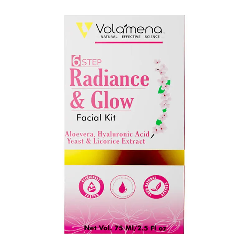 Volamena 6 Step Radiance & Glow Facial Kit