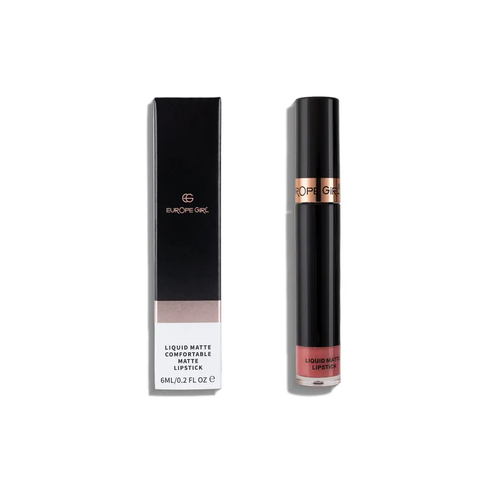 Europe Girl Comfortable Matte Liq Lipstick : Victoria - 07 6ml