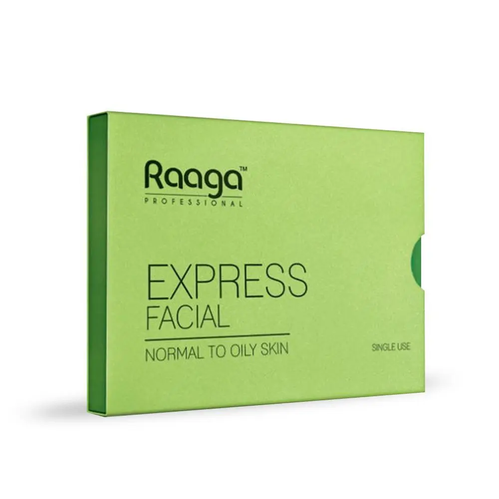 Raaga Professional Express Facial Kit, normal to oily skin (1+1), 35 g*2