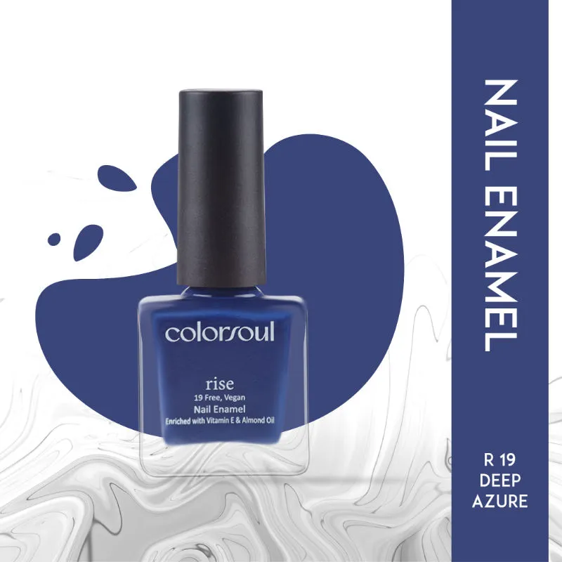 ColorSoul Rise Nail Enamel - Deep Azure