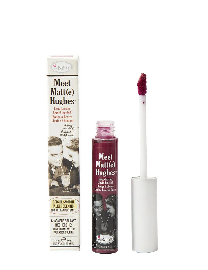 theBalm Meet Matt(e) Hughes Long Lasting Liquid Lipstick - Romantic