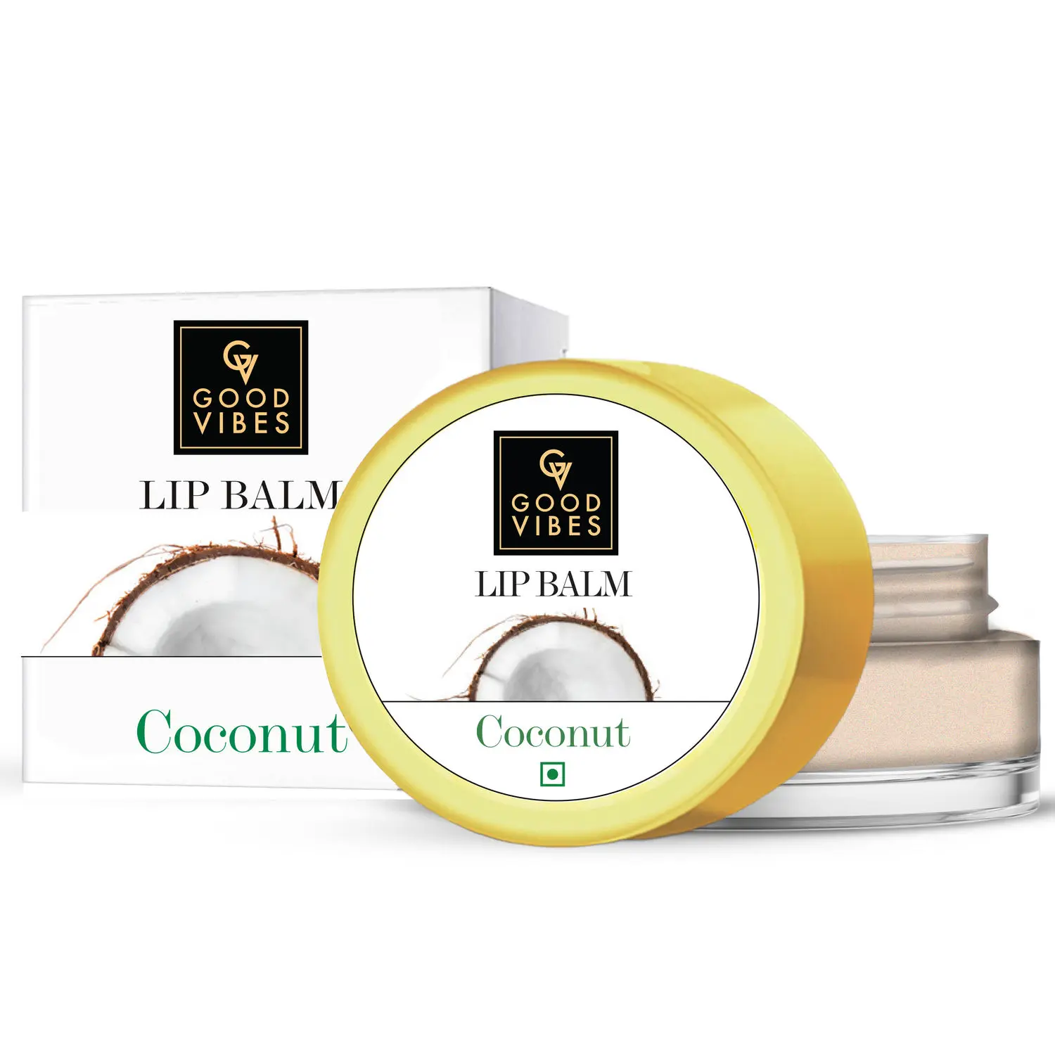 Good Vibes Lip Balm - Coconut (8 gm)