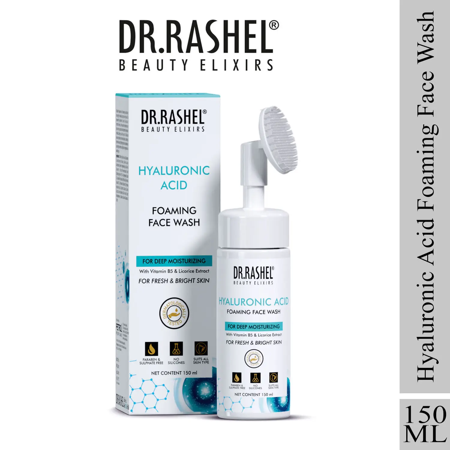 Dr.Rashel Hyaluronic Acid Foaming Face Wash (150ml)