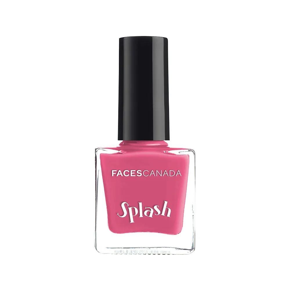 Faces Canada Splash Nail Enamel - Pink Punch 130