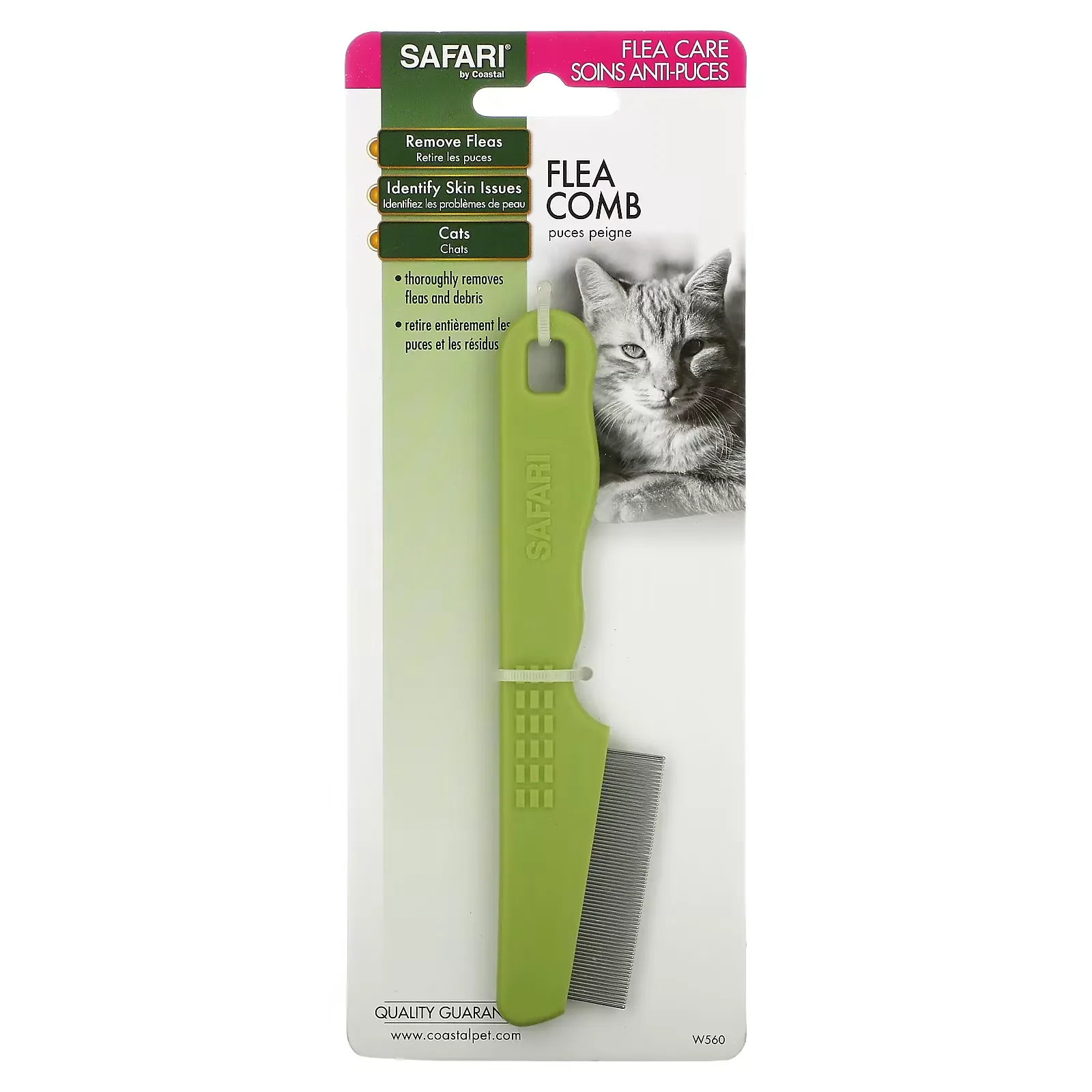 Flea Comb for Cats, 1 Comb