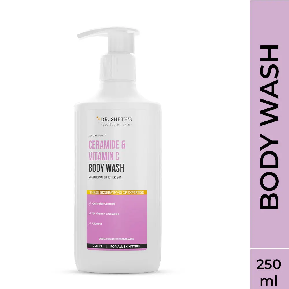 Dr. Sheth’s Ceramide & Vitamin C Body Wash - 250ml