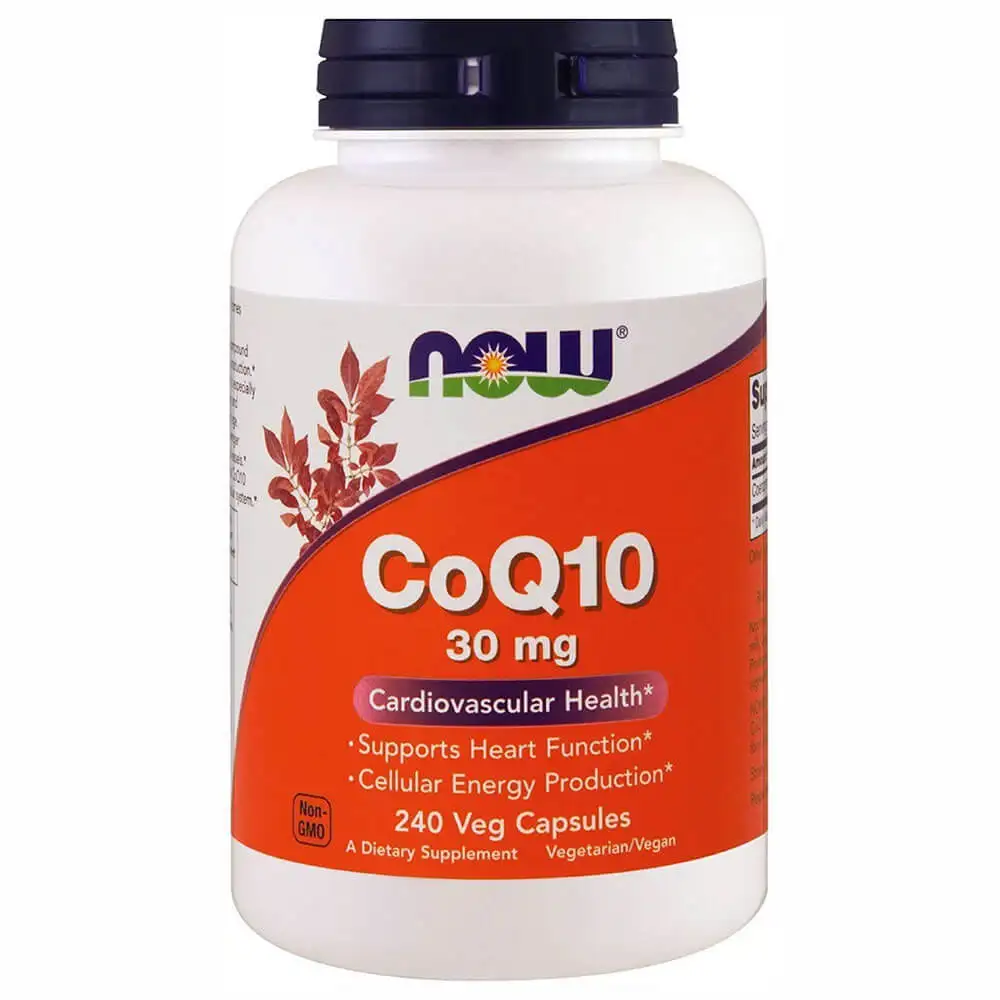 Now CoQ10 30mg,  240 capsules