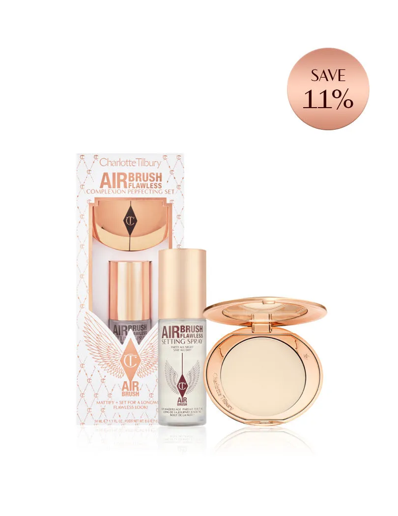 Charlotte Tilbury Airbrush Flawless Complexion Perfecting Duo Set - Xmas