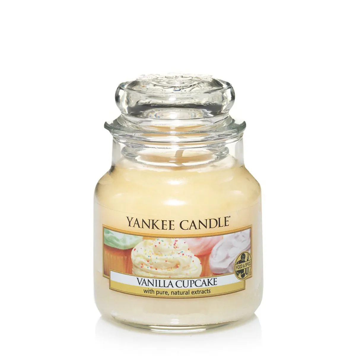 Yankee Candle Classic Small Jar Vanilla Cupcake Scented Candles