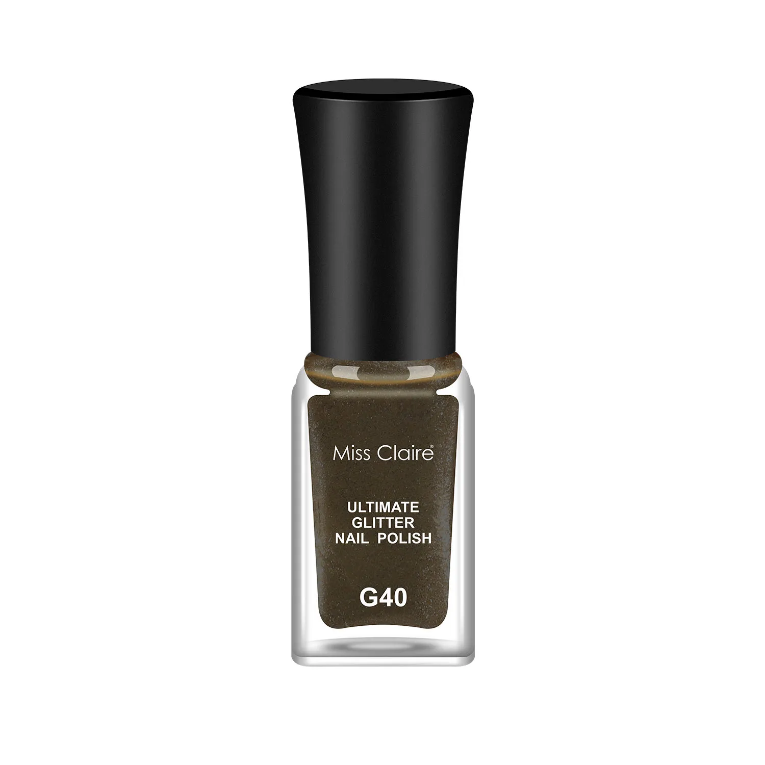 Miss Claire Ultimate Glitter Nail Polish - GL40 (G40)