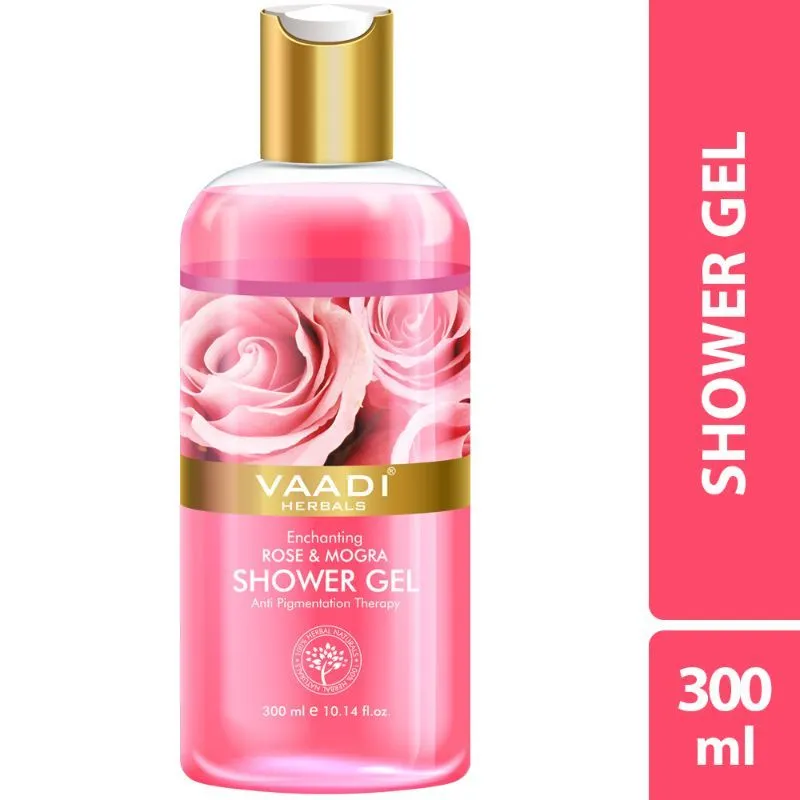 Vaadi Herbals Enchanting Rose & Mogra Shower Gel