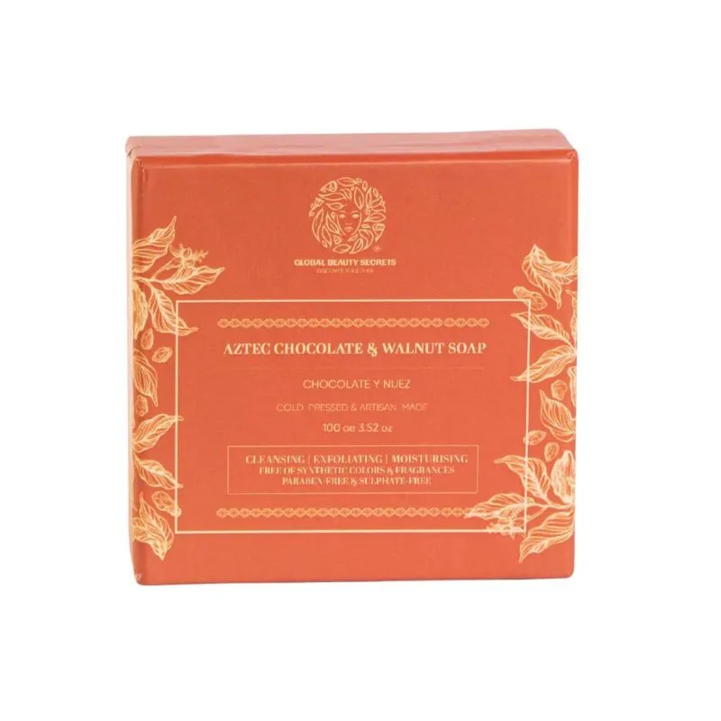 Global Beauty Secrets Aztec Chocolate And Walnut Soap