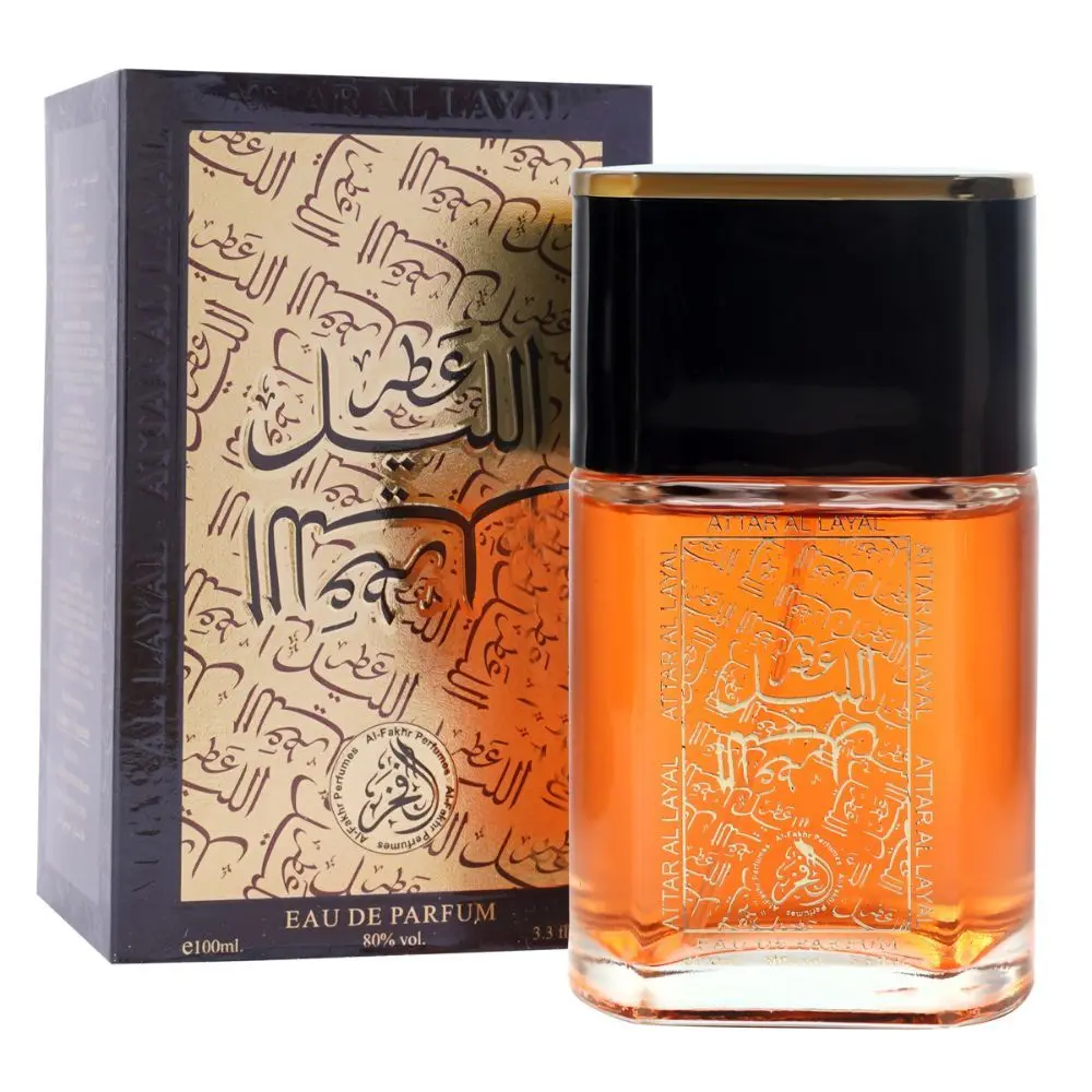 AL-FAKHR Attar Al Layal Eau De Perfume for Men & Women 100 ml