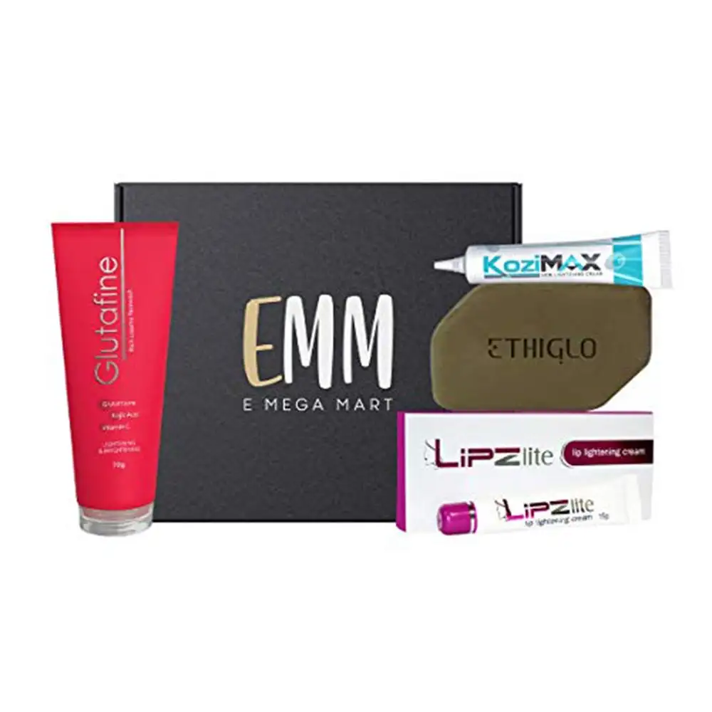 Emm's Skin Lightening & Brightening Kit,  4 Piece(s)/Pack  for All Skin Types