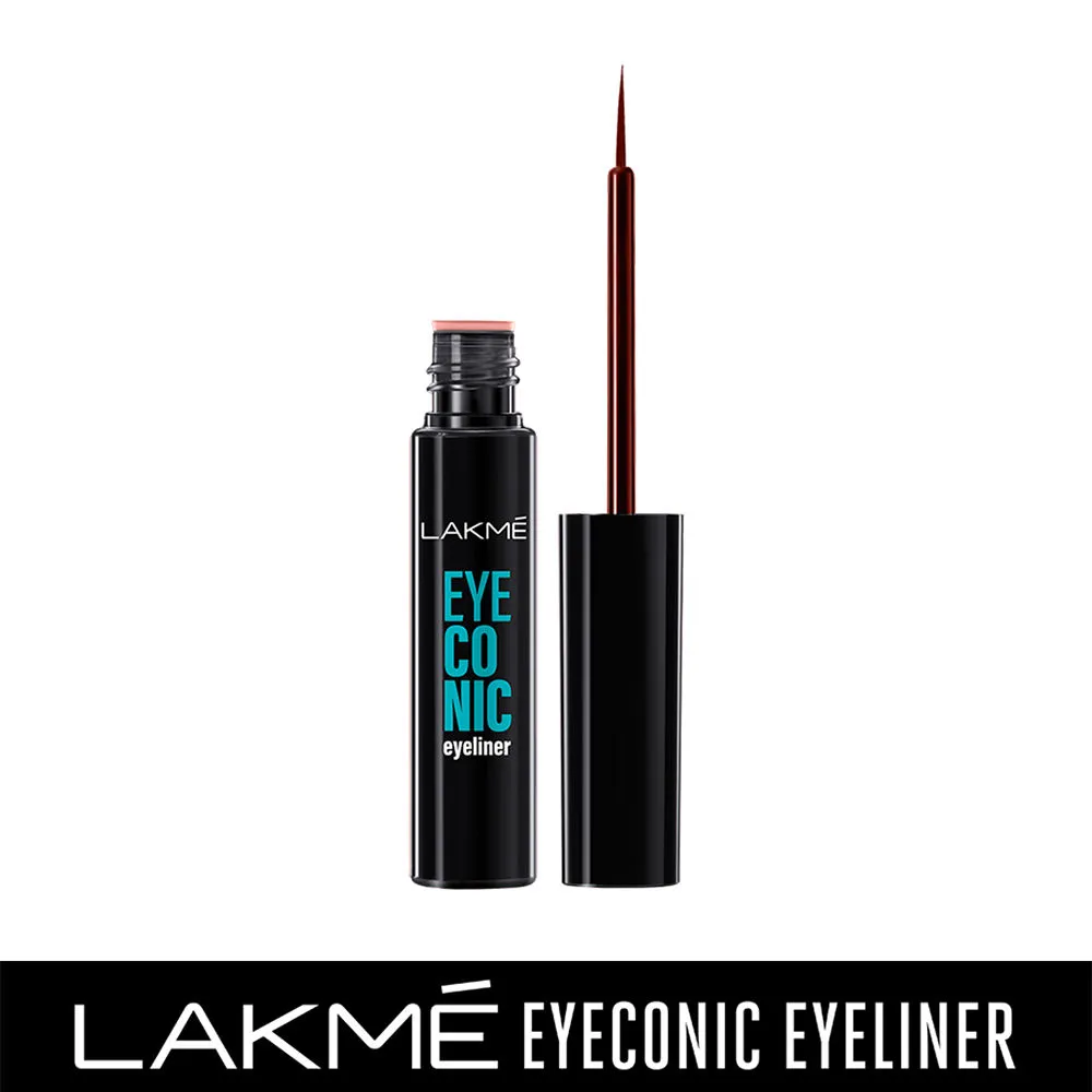 Lakme 9 To 5 Eyeconic Liquid Liner - Brown