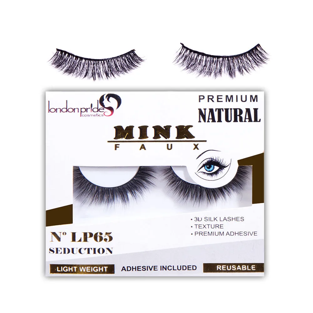 London Pride Cosmetics Prime Natural Eyelashes LP65 Seduction