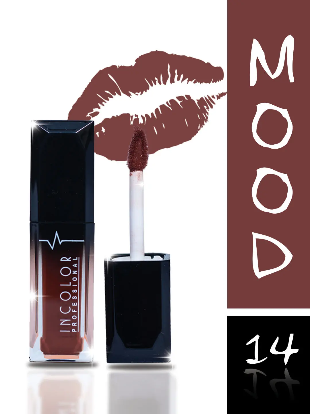 Incolor Professional Matte Mini Lip Gloss 14 Mood (8) ml