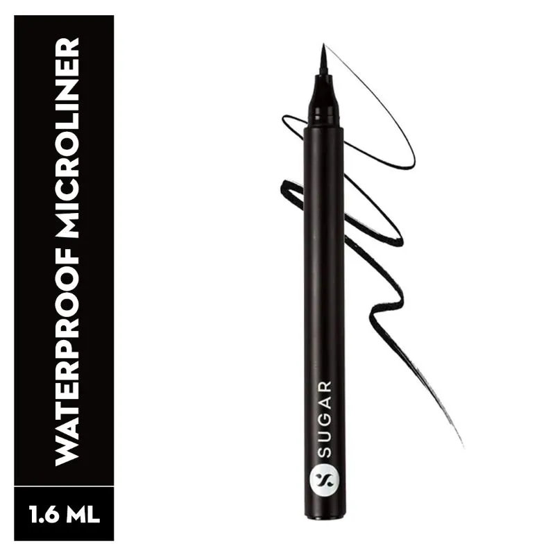 SUGAR Wingman Waterproof Microliner - 01 I'll Be Black(1.6ml)