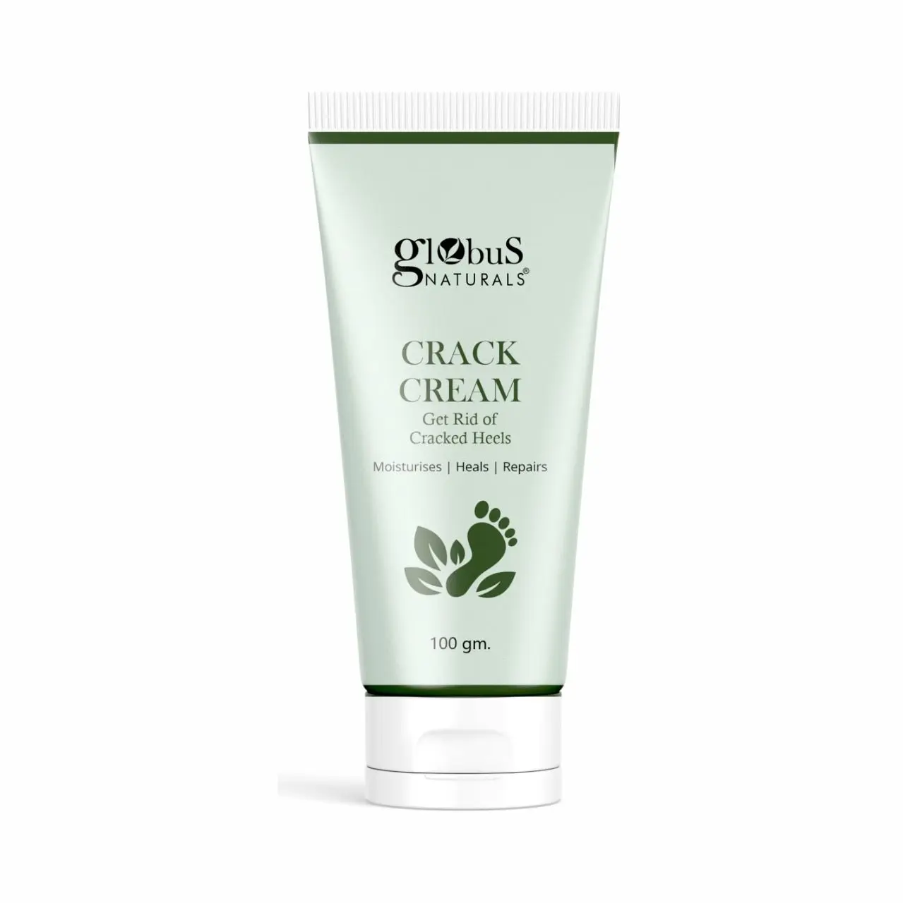 Globus Naturals Crack Cream Get Rid of Cracked Heels, 100g