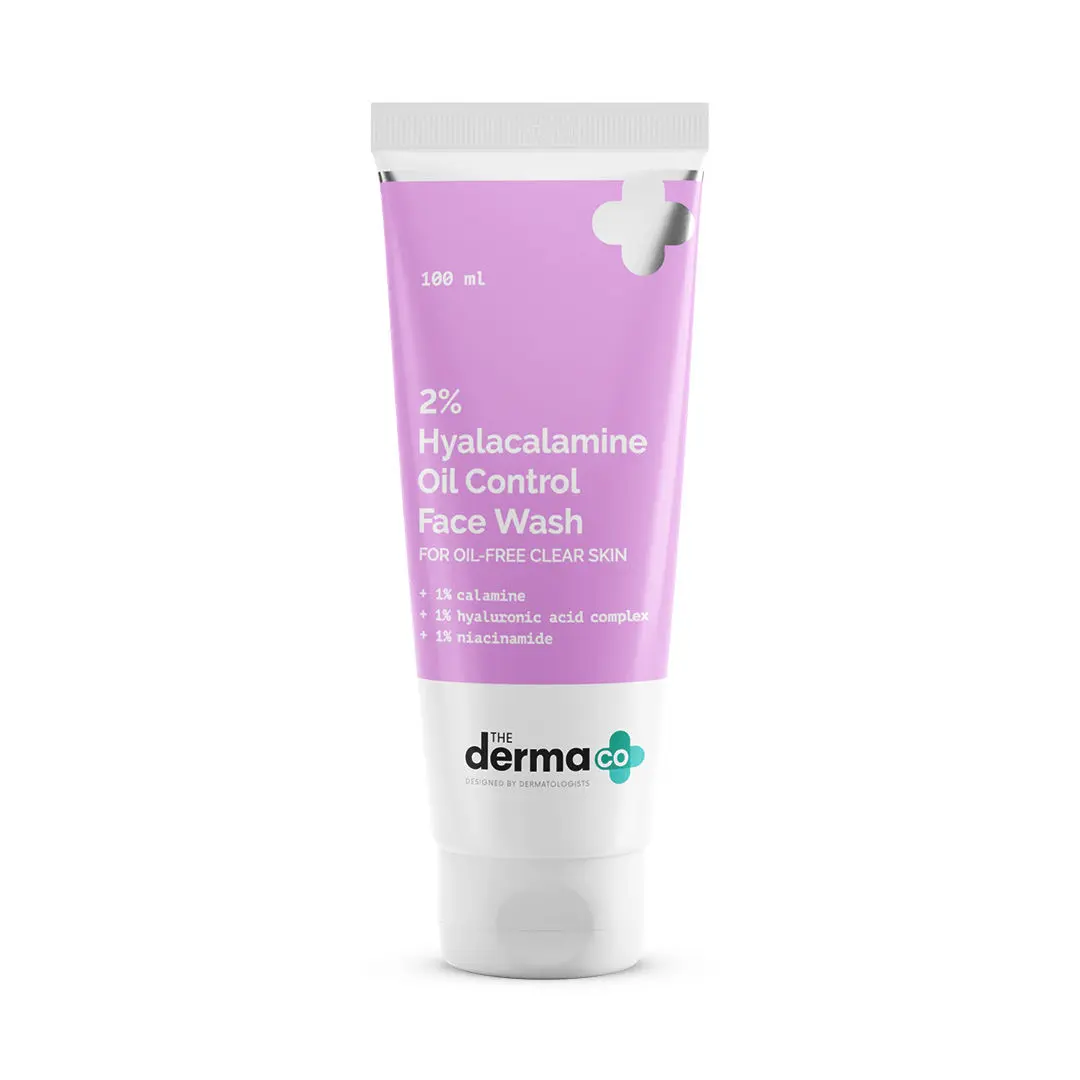 The Derma Co.2% Hyalacalamine Oil Control Face Wash For Oil-Free Clear Skin (100 ml)