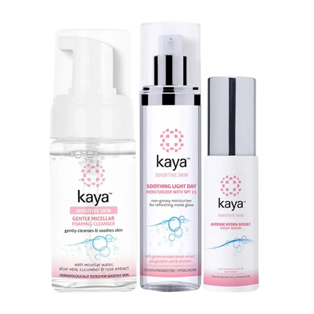 Kaya Sensitive Skin Combo