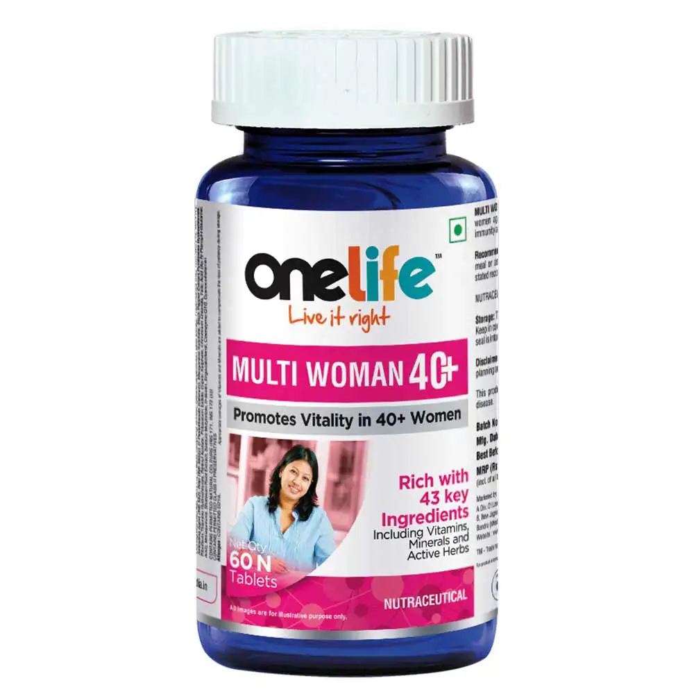 OneLife Multi Woman 40+,  60 tablet(s)  Unflavoured