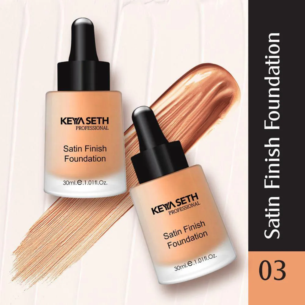 Keya Seth Professional Satin Finish Foundation - Shade 3