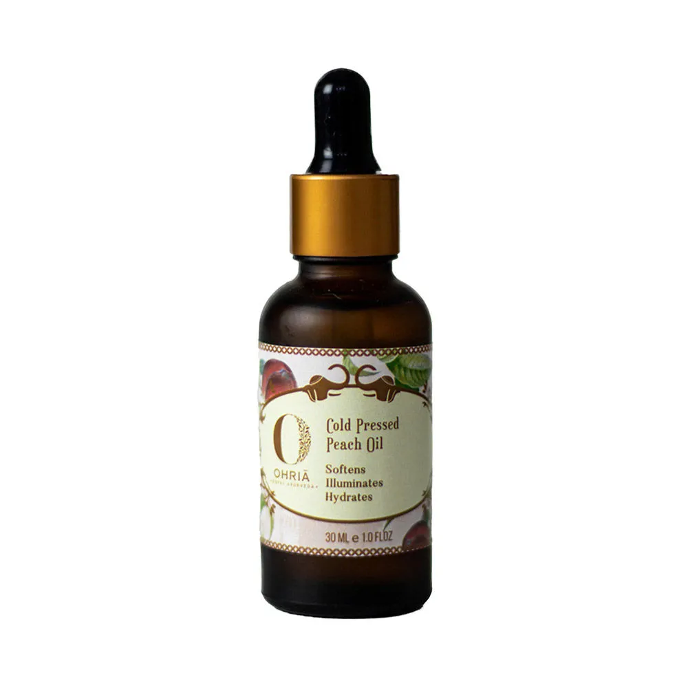 Ohria Ayurveda Cold Pressed Peach Oil