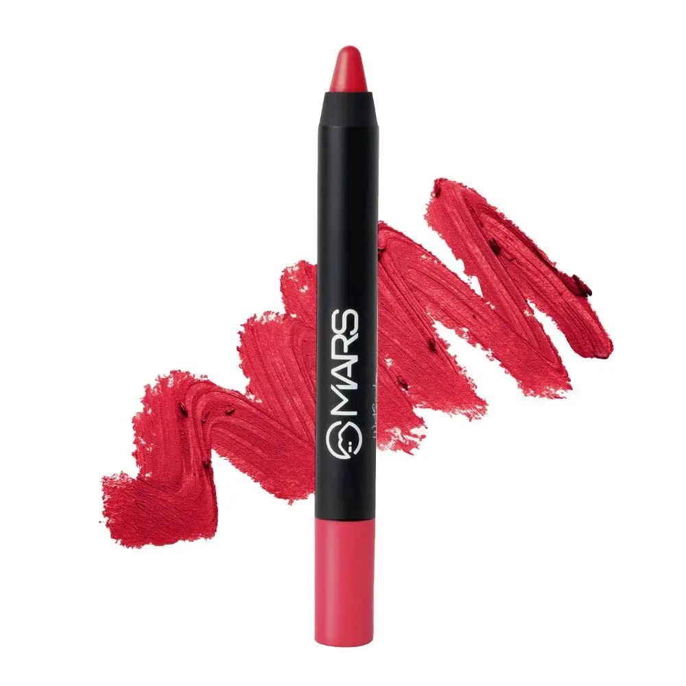 MARS Long Lasting Won't Smudge Won't Budge Lip Crayon with Matte Finish - I am Wise| 3.5g