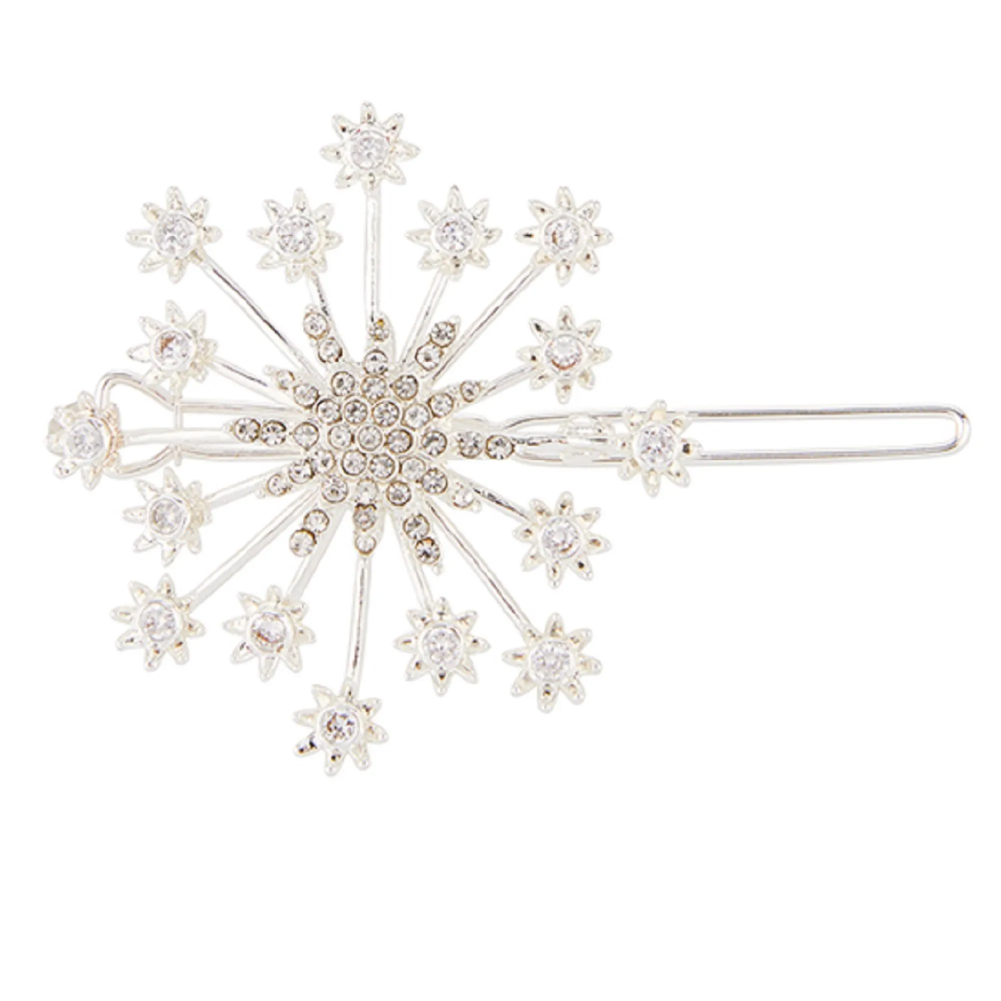 Accessorize London Star Explosion Sparkle Clip With Cubic Zirconia