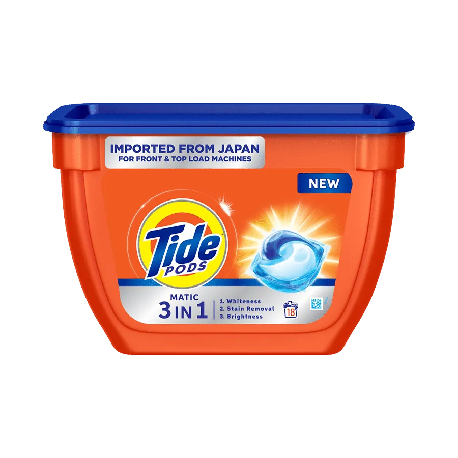 Tide Matic 3in1 PODs Detergent Pack