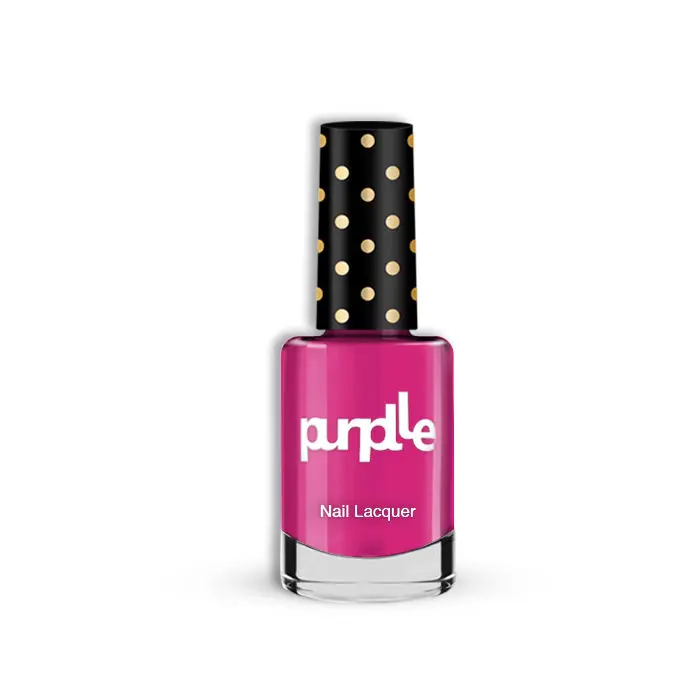 Purplle Nail Lacquer, Pink, Creme - High On WiFi 18 | High Shine | Quick Drying | Consistent Shade | One-swipe Application (9 ml)