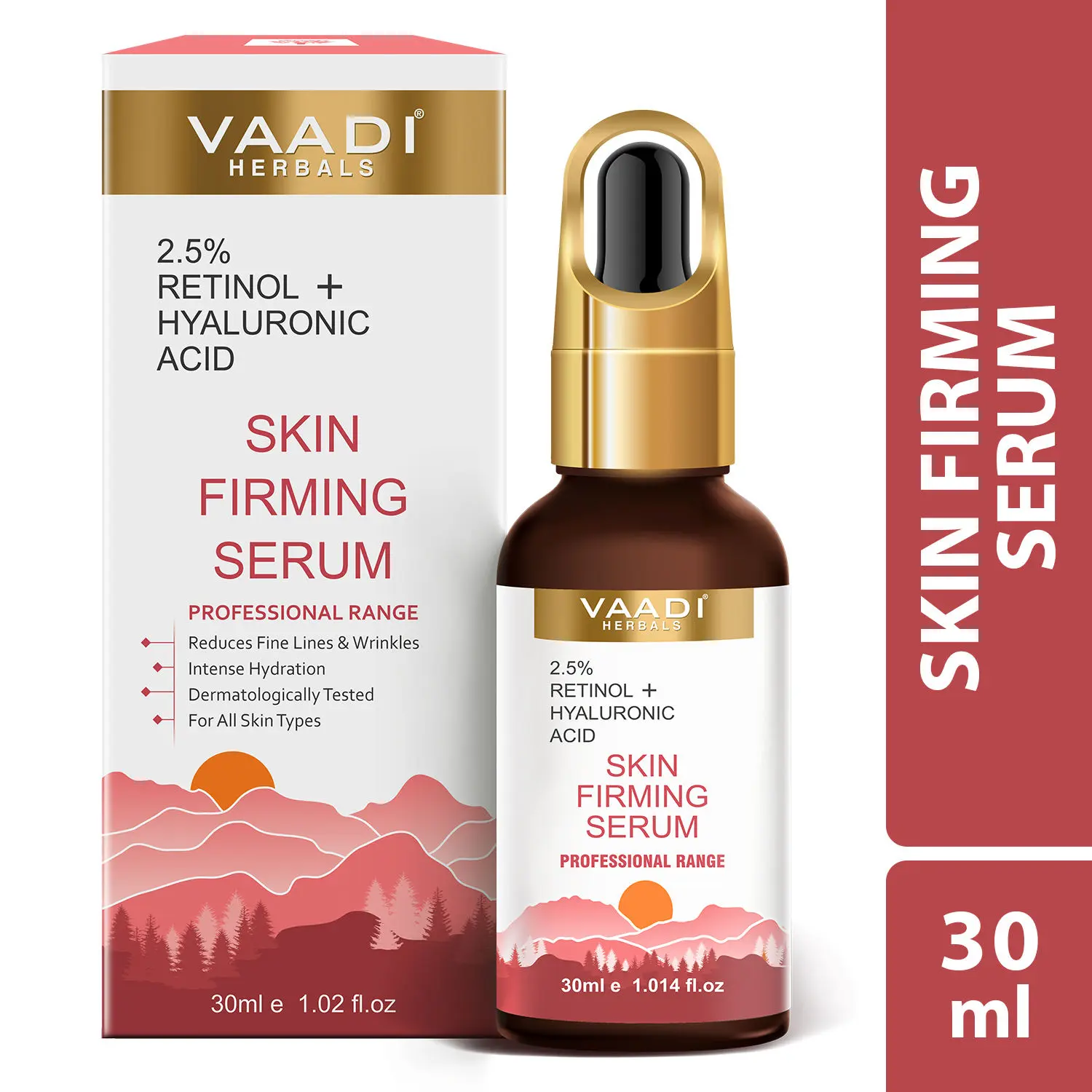 Vaadi Herbals Skin Firming Serum With 2.5% Retinol & Hyaluronic Acid