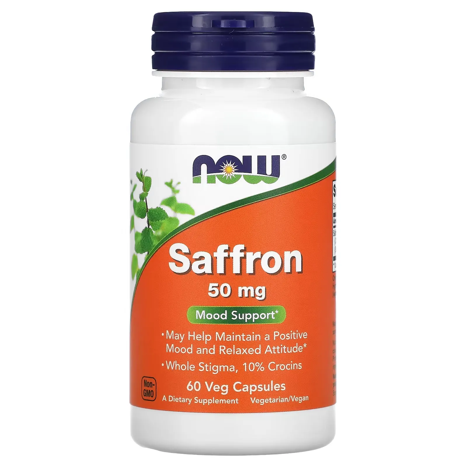 Saffron, 50 mg, 60 Veg Capsules