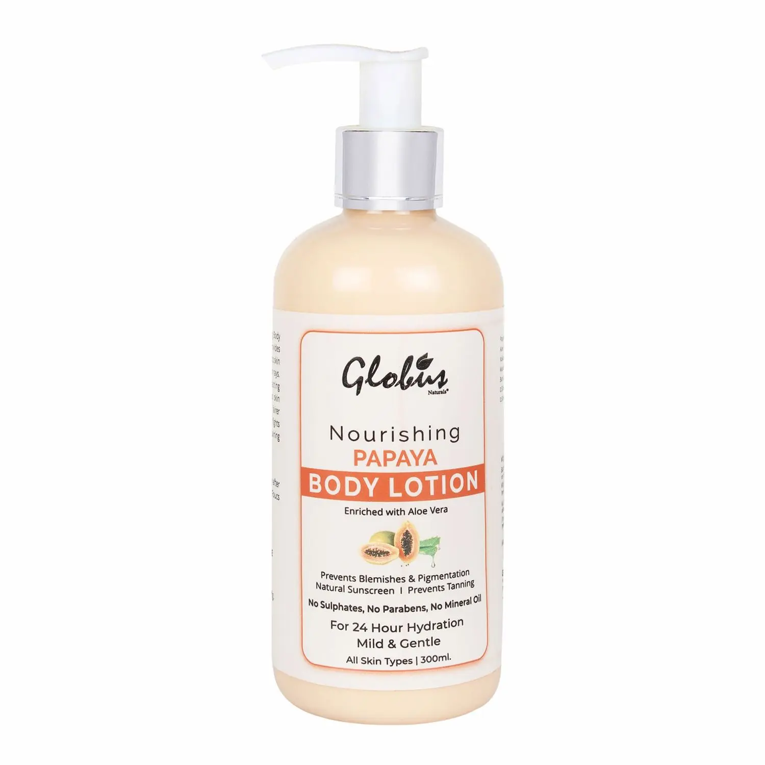 Globus Naturals Nourishing Papaya Body Lotion (300 ml)