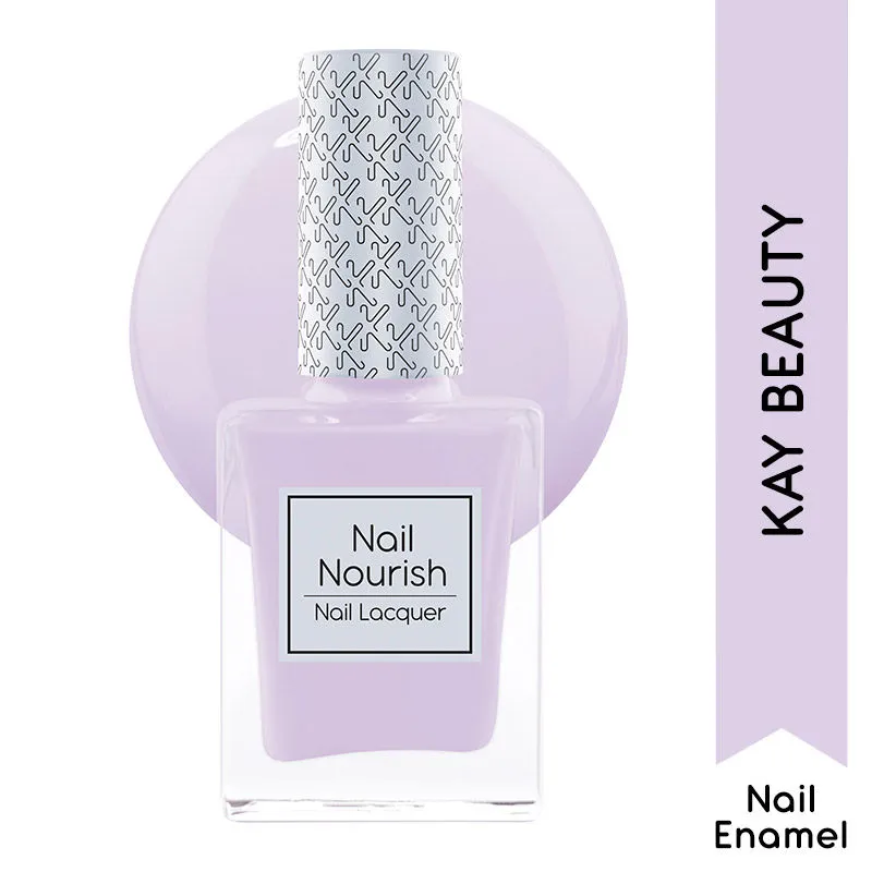 Kay Beauty Nail Nourish Nail Enamel Polish - Tender Lavender 09