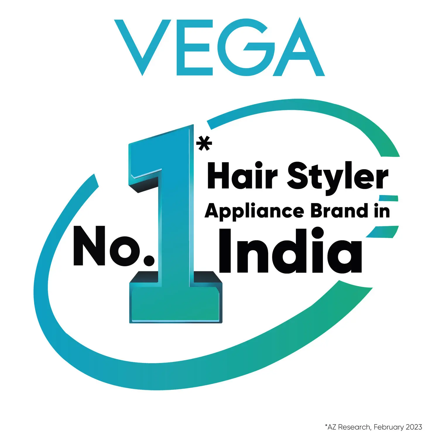 VEGA Wet and Dry 2 in 1 Hair Styler- Straightener and Curler (VHSC-02), White