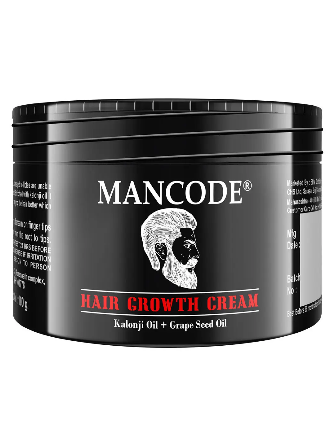 Mancode Hair Growth Cream (100 g)