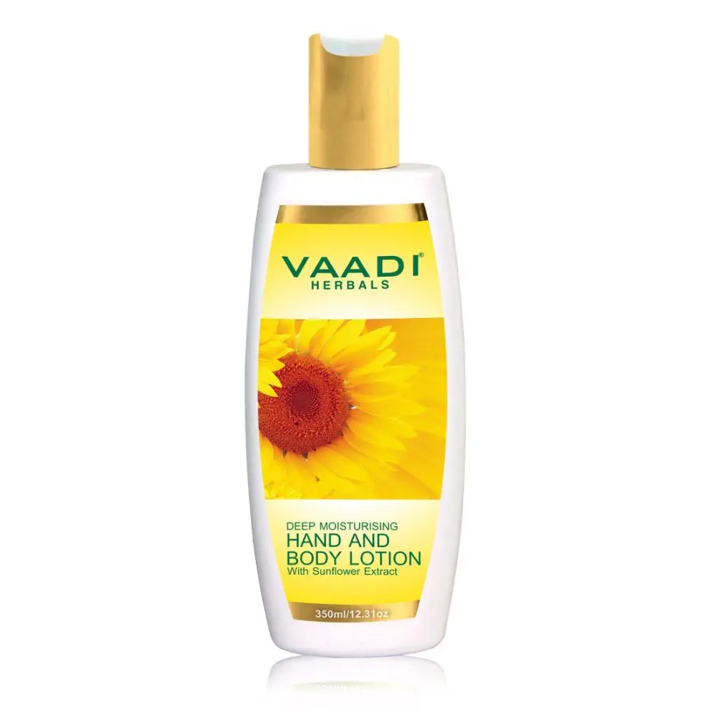 Vaadi Herbals Hand & Body Lotion With Sunflower Extract (350 ml)