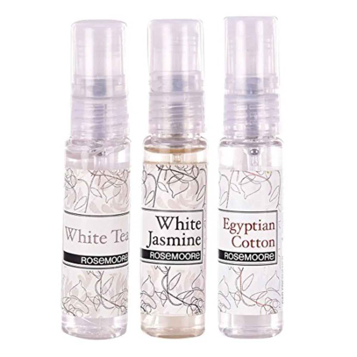 Rosemoore Car Spray (Fragrance - White Tea, White Jasmine, Egyptian Cotton) Pack Of 3